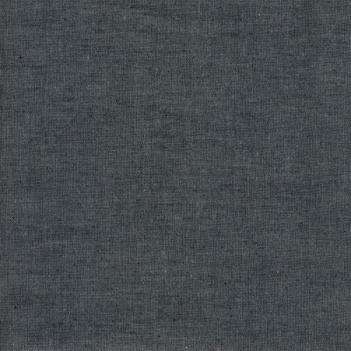 Bio Baumwollchambray indigo-grau