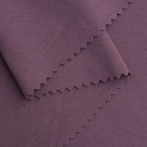 Bio Interlock-Jersey violett